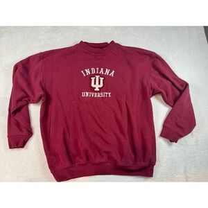 VINTAGE CRABLE SPORTSWEAR INDIANA HOOSIERS SWEATSHIRT MENS SIZE M